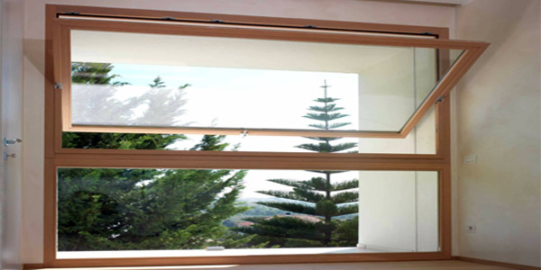 قیمت پنجره دوجداره UPVC محوری